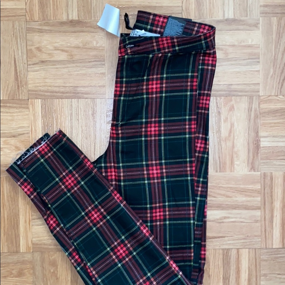 Lumber Jack patterned pants